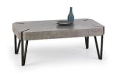 Intesi Konferenční stolek Lofty beton / černá
