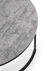 Intesi Konferenční stolek Essada šedý / černý