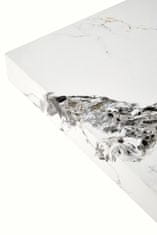 Intesi Konferenční stolek Liton bílý mramor