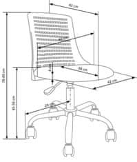 Intesi Kancelářské křeslo Flexiroll šedé