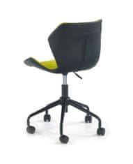 Intesi Kvíz Černá zelená/černá kancelářská židle
