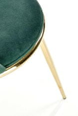 Intesi Židle Irene zelená/zlatá