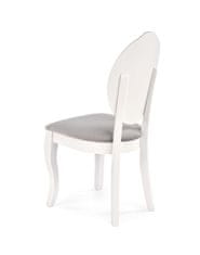 Intesi Židle Gilbert bílá/šedá