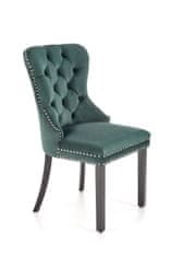 Intesi Židle Charlotte zelená/černá