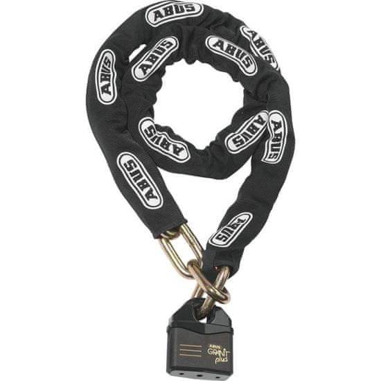 Abus Zámek Granit Power chain 37RK80/14KS120 - řetězový, na klíč, černá