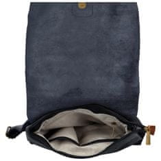Paolo Bags Stylový dámský kabelko-batoh Friditt, tmavě modrá