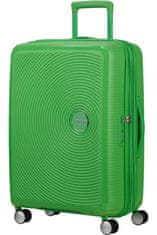 American Tourister Cestovní kufr Soundbox 67cm Grass Green Zelený rozšiřitelný