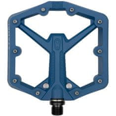 Crankbrothers Pedály Stamp 1 Gen2 Large - kompozitní platforma 114x111 mm, pro 43,5-49 EU, námořní modrá