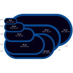 FERDUS Záplata ZS9 ovál 32x16mm - 1 kus