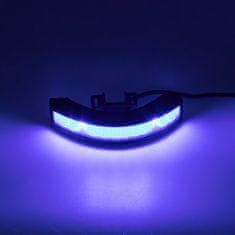 Stualarm Výstražné LED světlo vnější, 12-24V, 12x3W, modré, ECE R65 (kf187blu)
