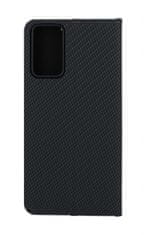 TopQ Pouzdro Xiaomi Redmi Note 12S knížkové Luna Carbon Book černé 105380