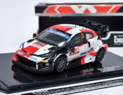 IXO MODELS Toyota GR Yaris Rally1 No.33 A.Evans/S.Martin Rally Ypern 2022 IXO 1:43