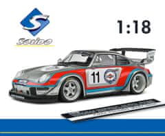 Solido Porsche 911 RWB Bodykit Martini 2020 - SOLIDO 1:18