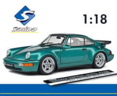 Solido Porsche 911 964 Turbo (1991) green - SOLIDO 1:18