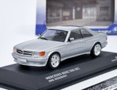 Solido Mercedes-Benz 560 SEC AMG Wide Body (1990) Silver SOLIDO 1:43