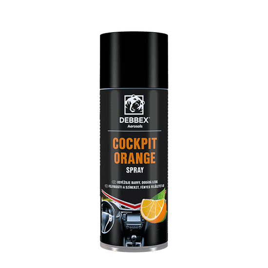 Den Braven Cockpit spray 400 ml, pomeranč aerosolový sprej