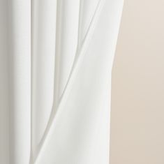 My Best Home Venkovní zahradní závěs s poutky TRENDY GARDEN bílá I., různé rozměry (cena za 1 kus) MyBestHome Rozměr: 155x200 cm