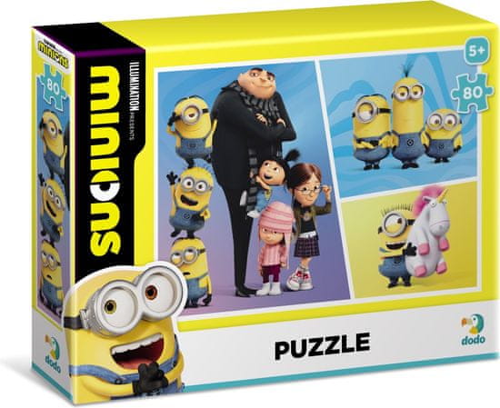 Dodo Toys Puzzle Mimoni: Tým 80 dílků