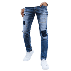 Dstreet Pánské džínové kalhoty RIVA modré ux4297 s31