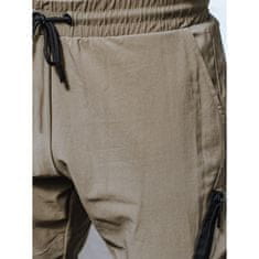 Dstreet Pánské bojové kalhoty BETA béžové ux4366 S