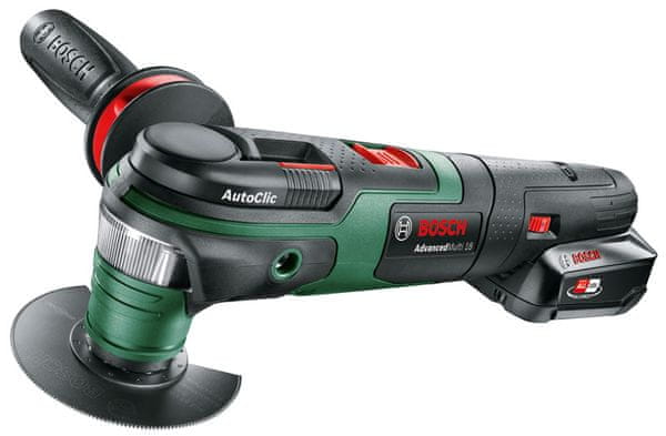 Bosch akumulátorové multifunkčné náradie AdvancedMulti 18 Set (1x2,5 Ah) (0.603.104.001)