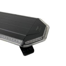 CARCLEVER SLIM LED rampa 1220mm, oranžová, 12-24V, 36+168LED, ECE R65, bezdrátový ovladač (sre5slim-1220WR)