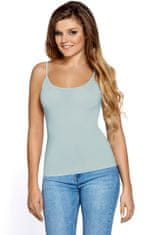 Babell MACADI dámské tričko s úzkými ramínky v barvě šalvěje XL
