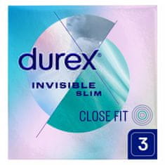 Durex Durex Invisible Slim 3 ks