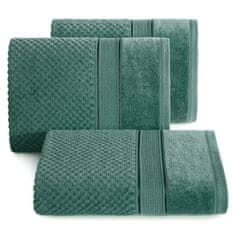 Eurofirany Bavlněný ručník JESSI 90x150 Eurofirany tmavě zelený