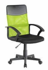 Intesi Otočná židle Spero zelená/černá