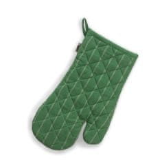 Kela Chňapka KL-12818 rukavice do trouby Cora 100% bavlna světle zelené/zelené pruhy 31,0x18,0cm