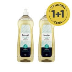 Biobel 1+1 Biobel Gel na nádobí s vůní citrónu 1 l za akční cenu!