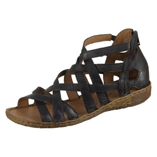 Josef Seibel Sandály černé Sandalen Rosalie