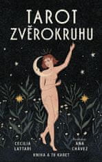 Lattari Cecilia: Tarot zvěrokruhu - Kniha a 78 karet (lesklé)