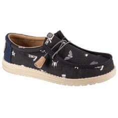 Hey Dude Wally Stars N Skulls Print Shoes velikost 47