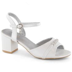 Vinceza Dámské stříbrné sandály 20241 velikost 39