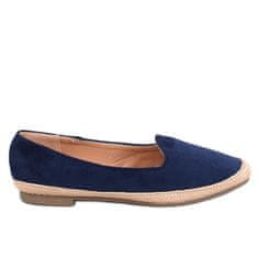 Dámské baleríny espadrille Navy velikost 40