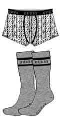 Guess Pánský set boxerky a ponožky U0BG14JR003 - F952 - vícebarevná - Guess vícebarevná XL