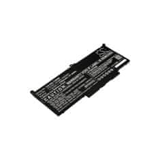 CameronSino Baterie pro Dell Latitude 12, 13, 7290, 7380, 7490, 7500 mAh, Li-Ion