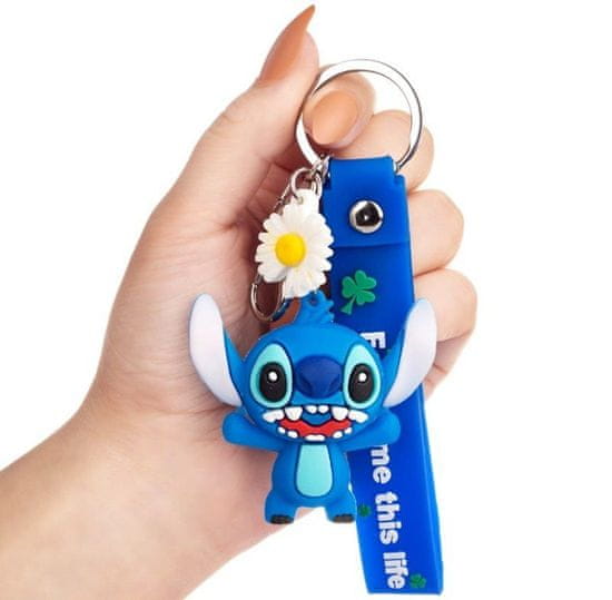 Camerazar Přívěsek na klíče s medvídkem jolly Stitch