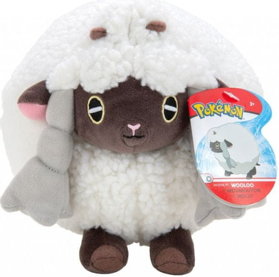 Jazwares Pokémon plyšová hračka Wooloo 20 cm