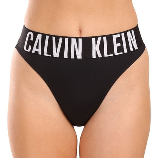 Calvin Klein Dámská tanga černé (QF7639E-UB1)