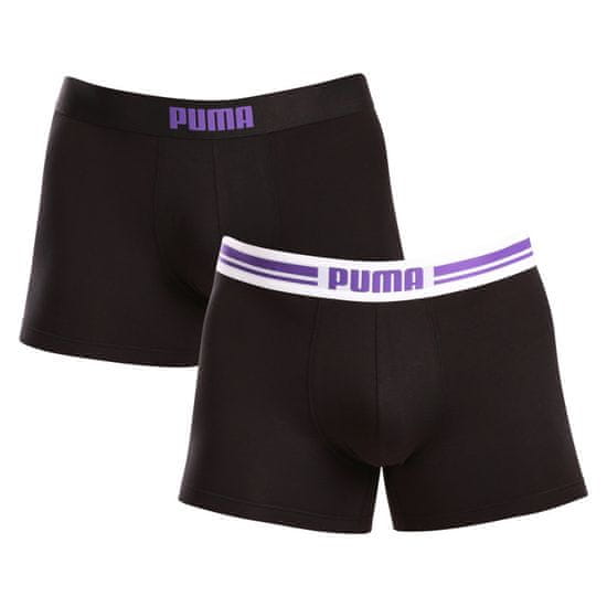 Puma 2PACK pánské boxerky černé (701226763 008)