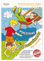 Filip Škoda: Počítání s barvičkami - Pracovní sešit pro 1. stupeň