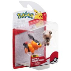 Jazwares Pokémon Battle figurky Tepig + Rockruff