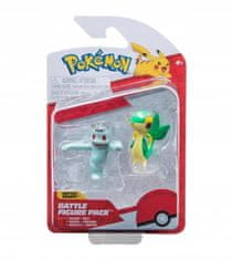 Jazwares Pokémon Battle Machop a Snivy