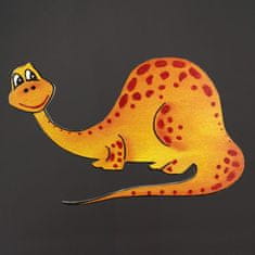 AMADEA Dřevěný magnet dinosaurus, 12 cm