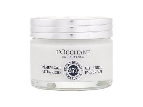 Kraftika 50ml l'occitane shea butter ultra rich face cream