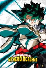 CurePink Plakát My Hero Academia: Izuku Midoriya (61 x 91,5 cm)