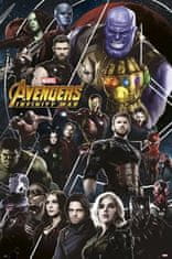 CurePink Plakát Marvel: Avengers Infinity War (61 x 91,5 cm)